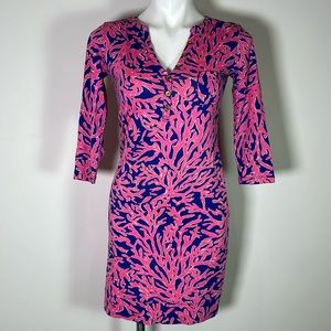 Lilly Pulitzer Alessia coral dress